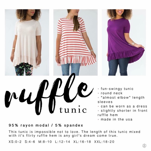 Agnes & Dora Ruffle Tunic - Picture 2 of 2